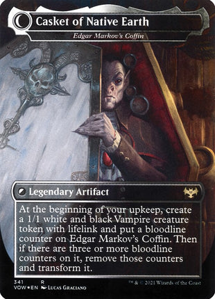 Dracula the Voyager - Edgar, Charmed Groom (Back)