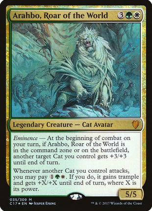 Arahbo, Roar of the World