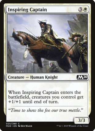 Inspiring Captain