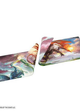 Playmat: MTG Double-sided Printed- Lorwyn Eclipsed- Eirdu, Carrier of Dawn/Isilu, Carrier of Twilight