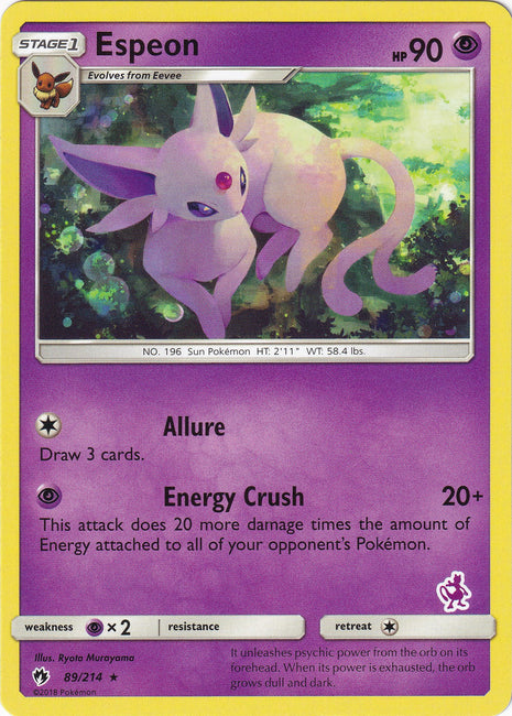 Espeon - 89/214 (Mewtwo Stamped)