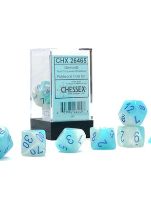 Chessex 7 - Pearl Turquoise
