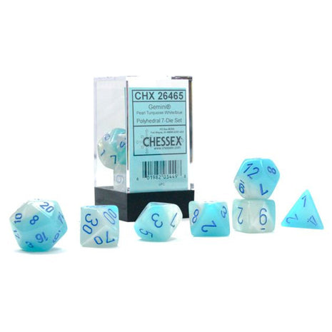 Chessex 7 - Pearl Turquoise