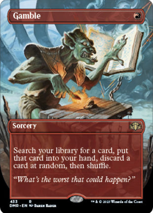 Gamble (Borderless)
