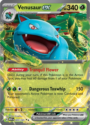 Venusaur ex - 003/165