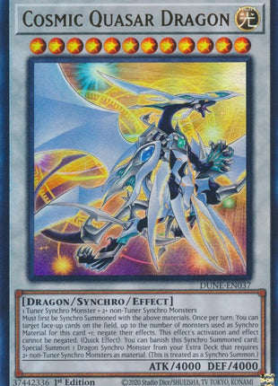 Cosmic Quasar Dragon