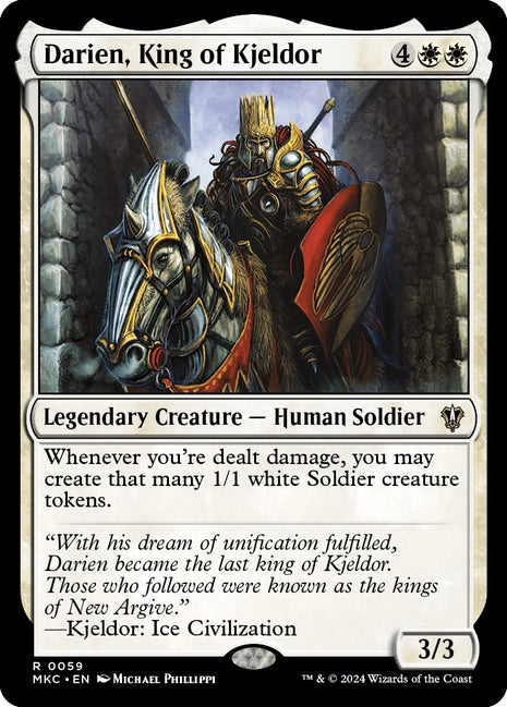 Darien, King of Kjeldor
