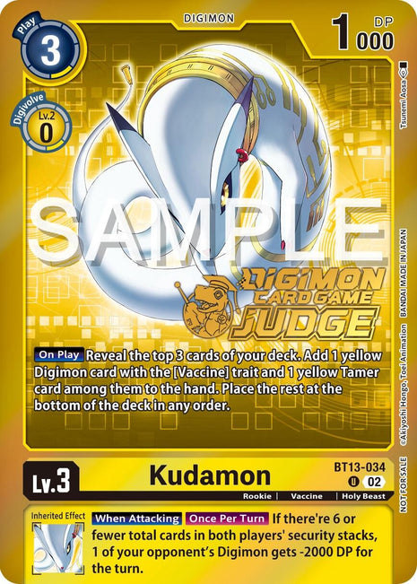 Kudamon (Judge Pack 5)