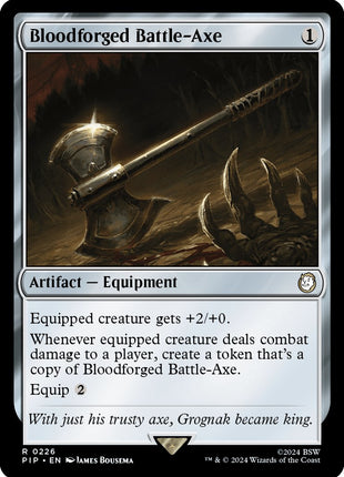 Bloodforged Battle-Axe