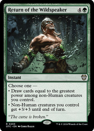 Return of the Wildspeaker