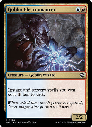 Goblin Electromancer