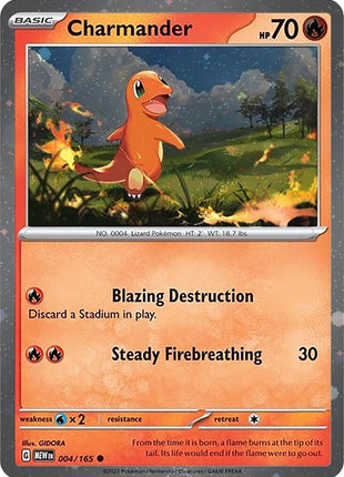 Charmander - 004/165 (Cosmos Holo)