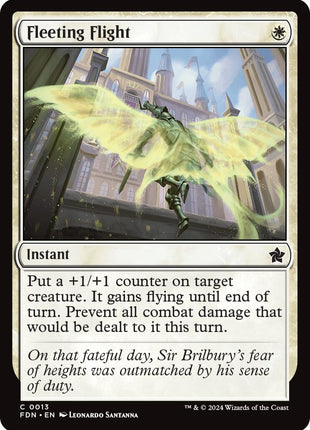Fleeting Flight