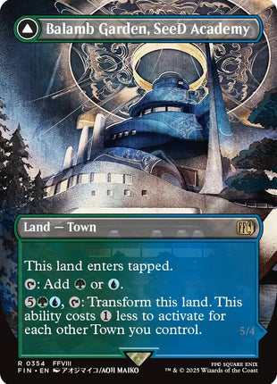 Balamb Garden, SeeD Academy (Borderless)