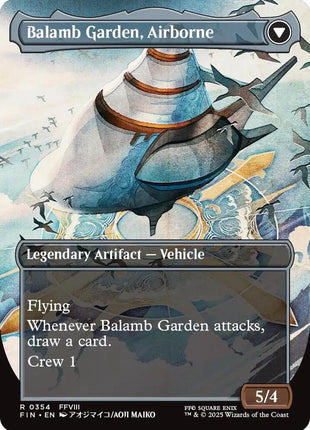 Balamb Garden, SeeD Academy (Borderless) (Back)
