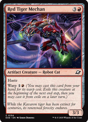 Red Tiger Mechan