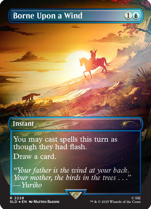 Borne Upon a Wind (Rainbow Foil)