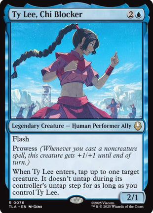 Ty Lee, Chi Blocker