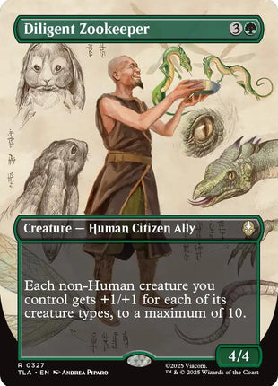 Diligent Zookeeper (Borderless)