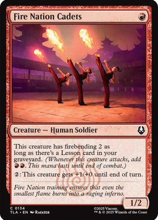 Fire Nation Cadets