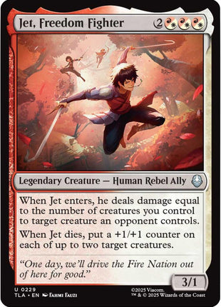 Jet, Freedom Fighter