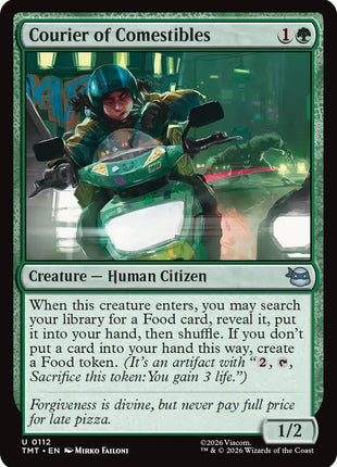 Courier of Comestibles