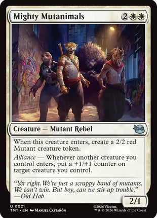 Mighty Mutanimals