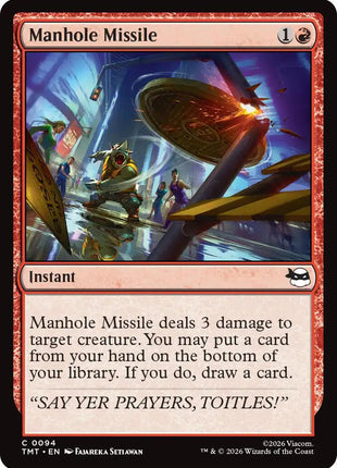 Manhole Missile