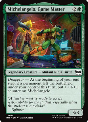 Michelangelo, Game Master