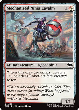 Mechanized Ninja Cavalry