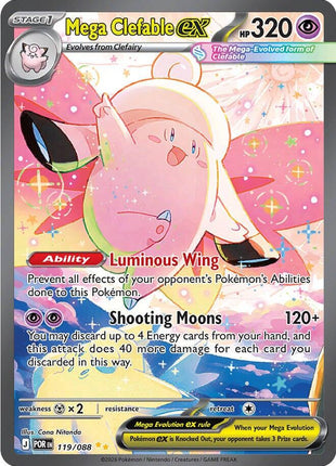 Mega Clefable ex - 119/088