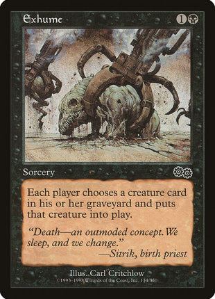 Exhume