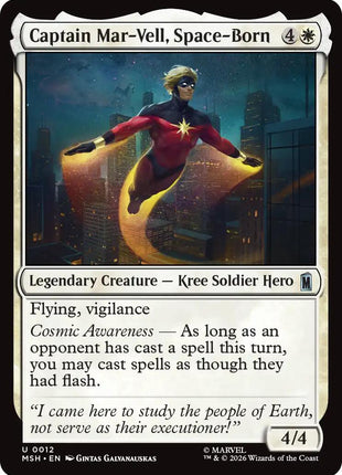 Captain Mar-Vell, Space-Born