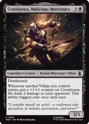 Crossbones, Malicious Mercenary