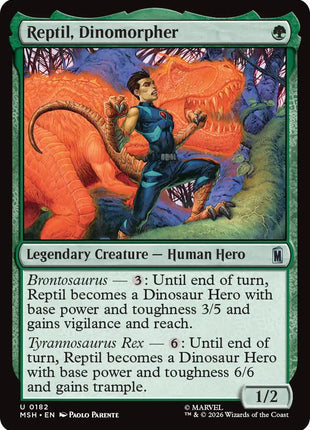 Reptil, Dinomorpher