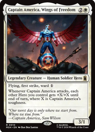 Captain America, Wings of Freedom