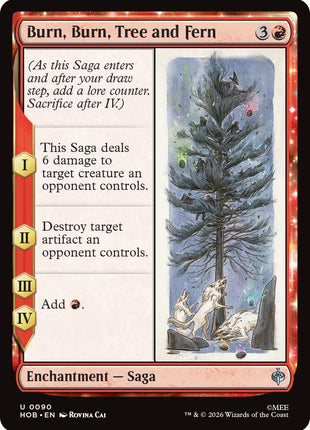 Burn, Burn, Tree and Fern