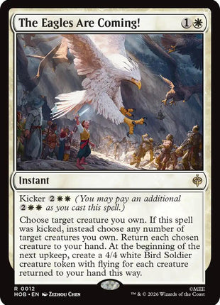 The Eagles Are Coming!