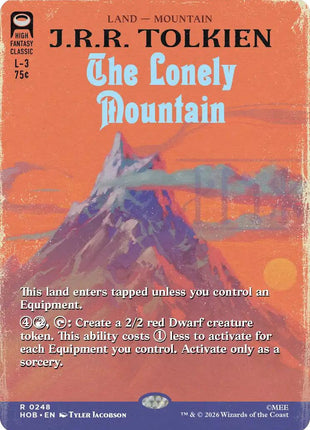 The Lonely Mountain (Borderless)