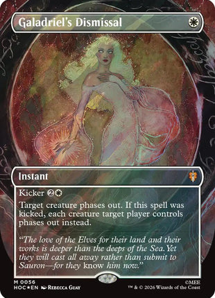 Galadriel's Dismissal (Borderless) (Surge Foil)