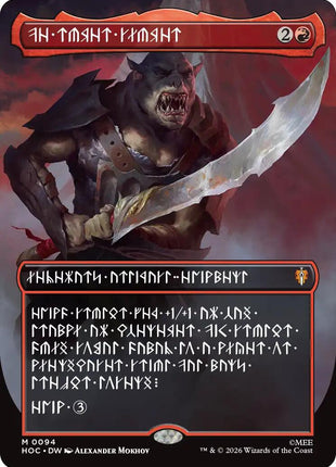 The Reaver Cleaver (Borderless) (Dwarvish)