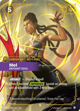 Mel - Defiant Soul (Overnumbered)