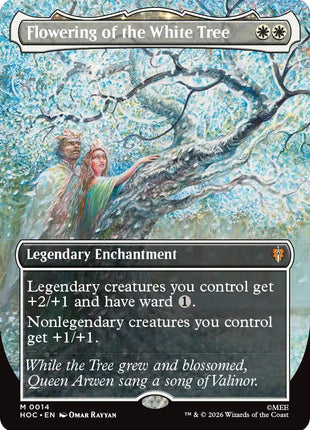 Flowering of the White Tree (Borderless)