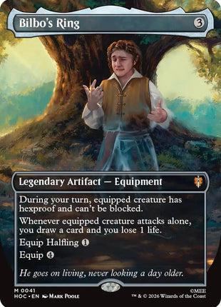 Bilbo's Ring (Borderless)