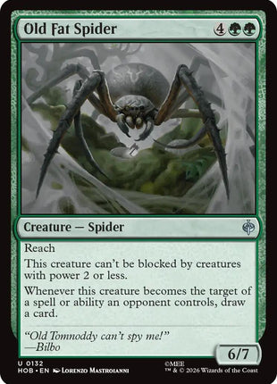 Old Fat Spider