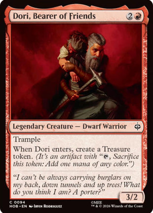 Dori, Bearer of Friends
