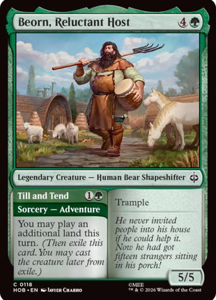 Beorn, Reluctant Host
