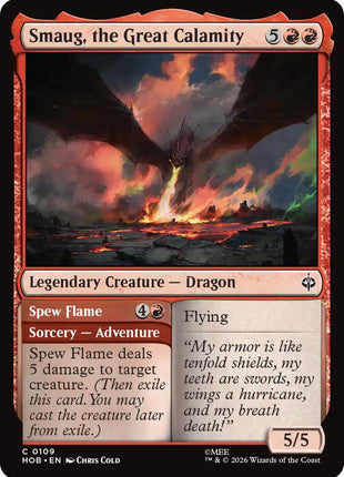 Smaug, the Great Calamity