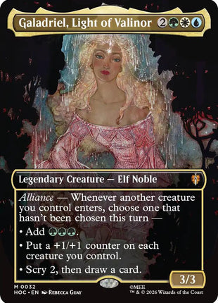 Galadriel, Light of Valinor (Borderless)