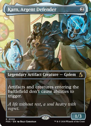 Karn, Argent Defender (Borderless)